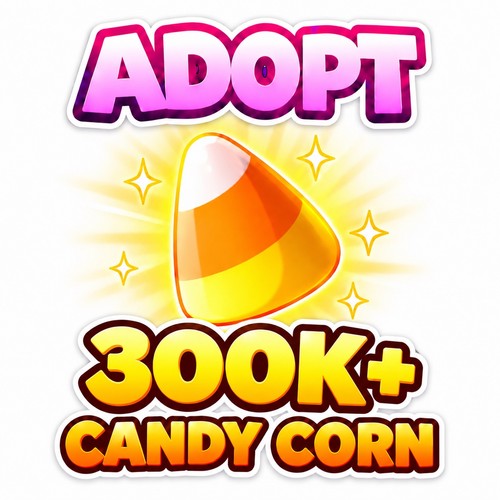 Adopt 300k candy corn - candy,